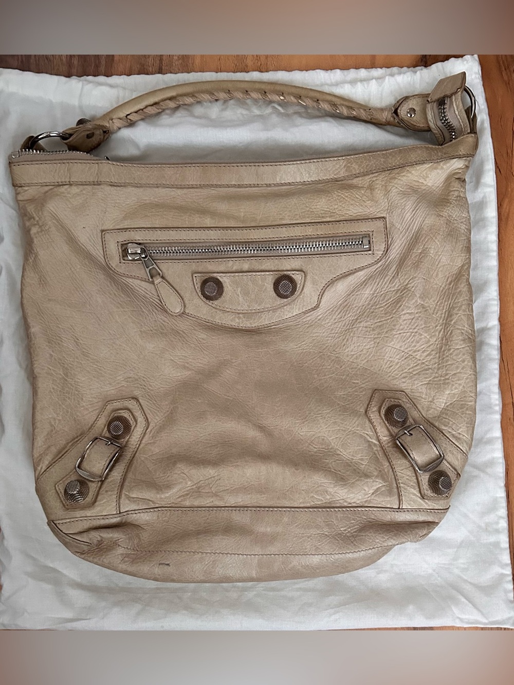 Balenciaga Day Hobo Shoulder Bag